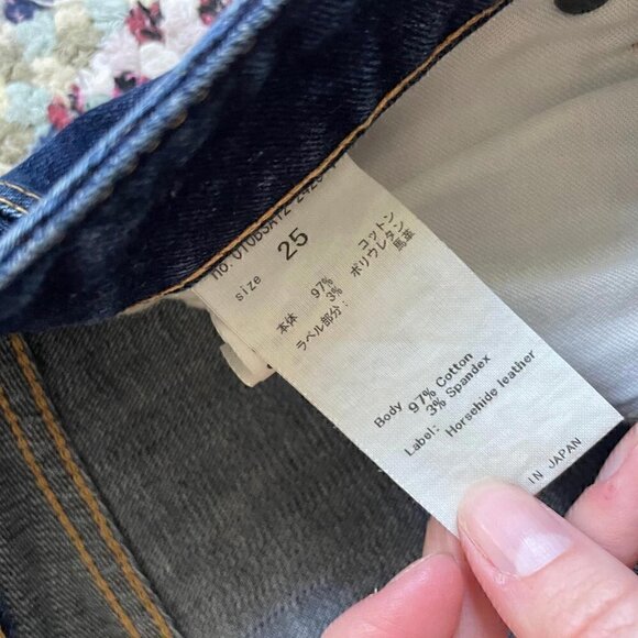 Moussy Dark Wash Rebirth Embroidered Skinny Jeans - Size 24 - Picture 4 of 7